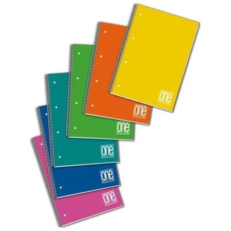 Blasetti One Color bloc-notes A4 80 feuilles Multicolore
