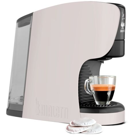 Machine à café Bialetti Bundle DAMA ESE avec 30 dosettes ESE Gris (1/3)