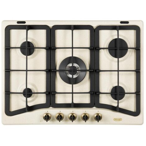 De'Longhi AVF 57 PRO Table de cuisson à avoine Encastrable 68 cm Gaz 5 brûleurs