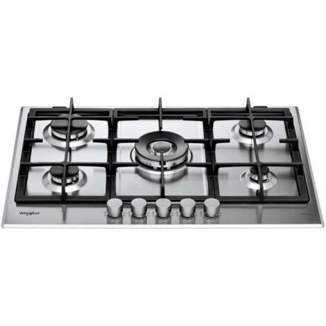 Table de cuisson à gaz Whirlpool - GMAL 7522/IXL en acier inoxydable (1/2)