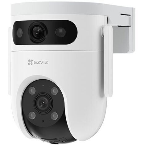 Ezviz – Caméra de surveillance double objectif 10MP – Vision large et zoom – Résolution 5MP + 5MP – Pour sécurité intérieure et extérieure - 303103044