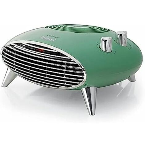 Ariete Vintage 8211/04 Intérieure Chrome, Vert 2000 W Chauffage de ventilateur électrique (1/3)