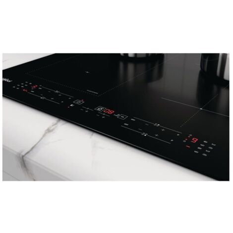 Whirlpool – Table de cuisson induction 4 feux 59 cm – Puissance 7200 W – Commande tactile avant – Noir pour intégration facile - B8160 (1/5)