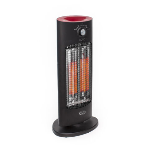 Argoclima 191070203 appareil de chauffage Intérieure Noir, Rouge 800 W Chauffage d'appoint électrique à quartz (1/5)