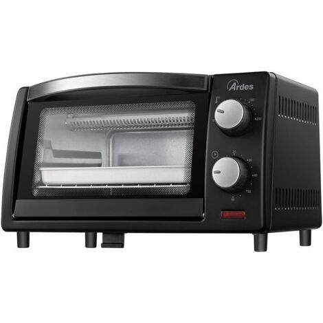 Ardes AR6211B Four Électrique Mini Four avec Grill 10 L 800 W Noir (1/2)