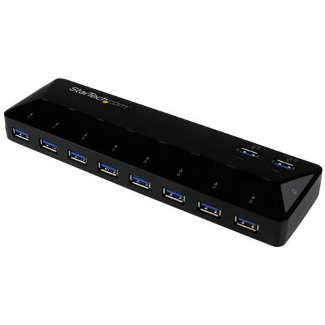 StarTech.com ST103008U2C hub & concentrateur USB 3.2 Gen 1 (3.1 Gen 1) Type-B 5000 Mbit/s Noir (1/3)