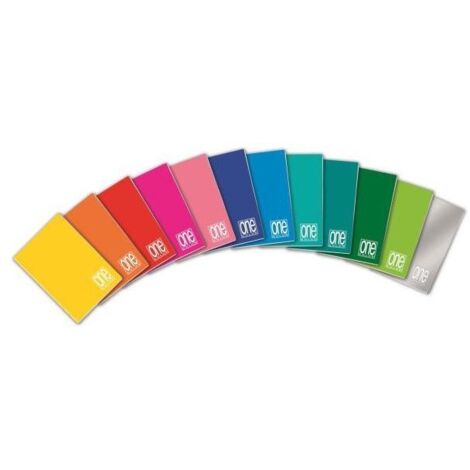 Blasetti One Color bloc-notes A5 21 feuilles Multicolore