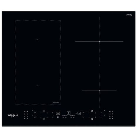 Table de cuisson à induction encastrable Whirlpool WL B1160 BF noire 59 cm 4 feux (1/5)