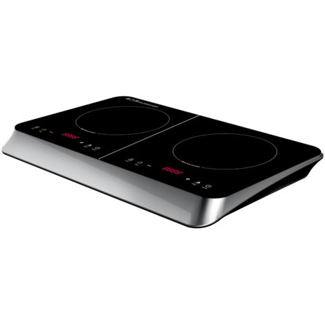 Ardes AR1F602 plaque Noir, Argent Comptoir 59 cm Plaque avec zone à induction 2 zone(s)