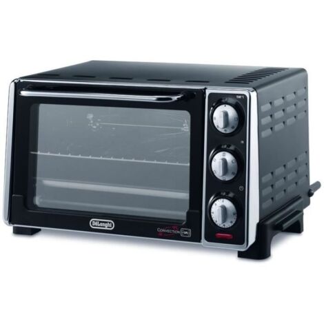 Delonghi – Mini-four chaleur tournante 20 L – Puissance 1300 W – Dimensions 49 x 35 x 25,5 cm – 7 modes de cuisson – Intérieur antiadhésif - EO20792