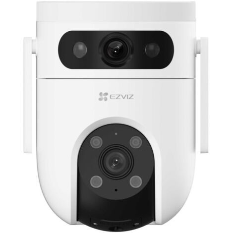 Ezviz – Caméra de surveillance Wifi 2560x1440 – Vision nocturne – Angle d'inclinaison 90° – Pour intérieur et extérieur