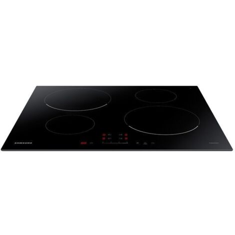 Table de cuisson encastrable Samsung NZ64T3707AK 60 cm Induction 4 feux Noir