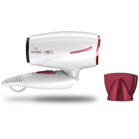 GA.MA Eolic Travel sèche-cheveux 1600 W Rouge, Blanc (1/3)