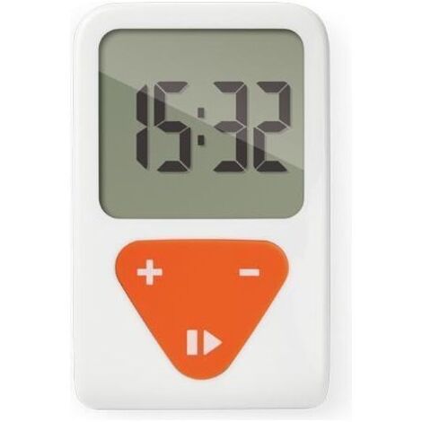Tescoma 634480 Minuteur de ménage Minuteur numérique de cuisine Orange, Blanc (1/2)