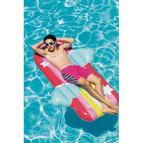 Intex Piscine - 58781 Flotteur de plage et de piscine rouge, matelas Intex Piscine - 58781 Flotteur de plage et de piscine rouge, matelas