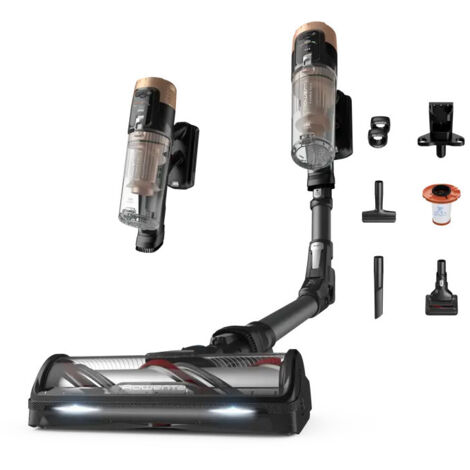 Rowenta Animal Care Aspirateur sans fil noir et or