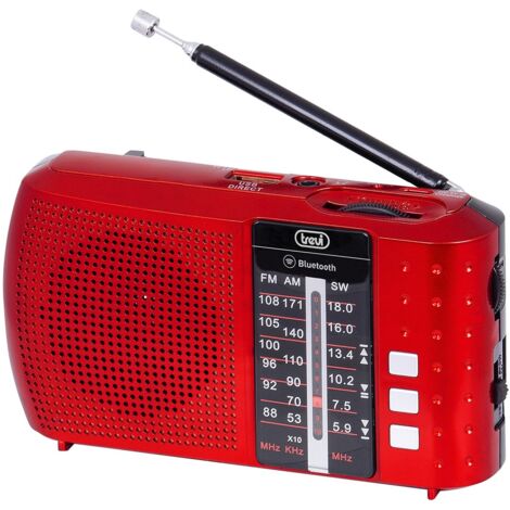 Trevi RA 7F20 BT Portable Analogique et numérique Rouge (1/3)