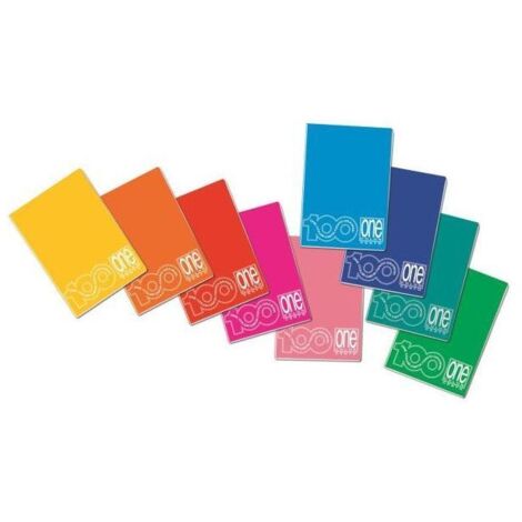 Blasetti One Color bloc-notes A4 19 feuilles Multicolore