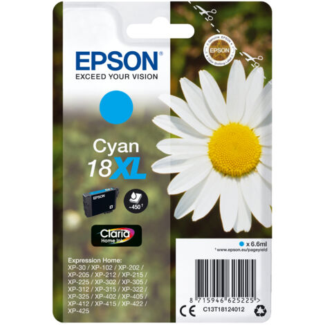 Epson Daisy Cartouche "Pâquerette"18XL - Encre Claria Home C (1/3)