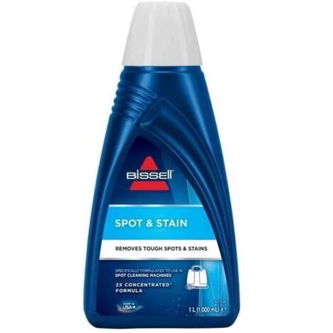 Bissell – Nettoyant liquide concentré pour tapis et canapés 1L – Élimine taches et odeurs – Compatible SpotClean Pro – Pour surfaces délicates