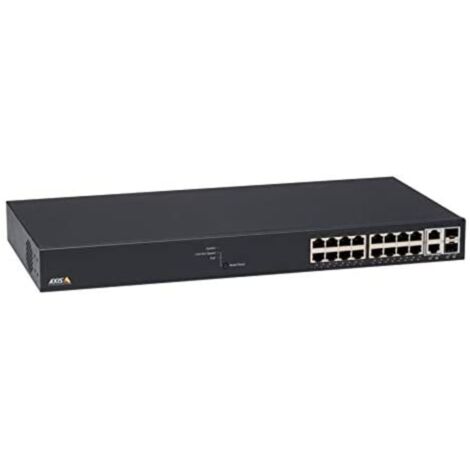 Axis 5801-692 commutateur réseau Géré Gigabit Ethernet (10/100/1000) Connexion Ethernet, supportant l'alimentation via ce port (PoE) Noir (1/2)