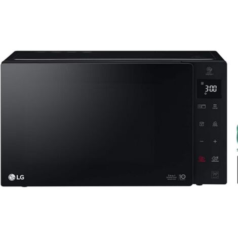 LG – Micro-ondes à poser 20 L 700 W – MH6032GAS – Gril intégré – Commande tactile – Dimensions 44.19 x 40.58 x 37.3 cm – Noir