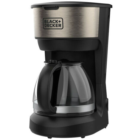 Machine à café Black & Decker BXCO600E, noire, acier inoxydable (1/3)