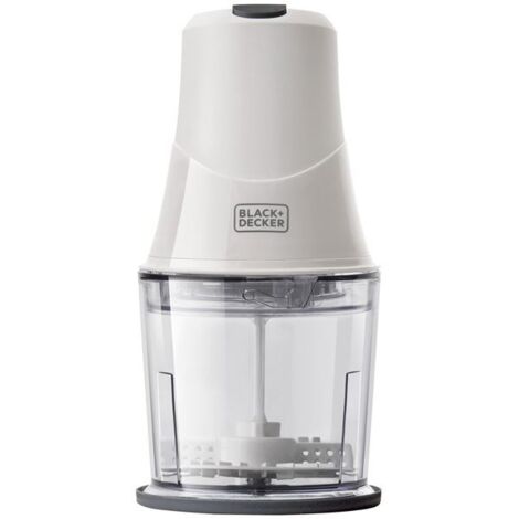 Black & Decker BXCH260E hachoir électrique 0,5 L 260 W Transparent, Blanc (1/5)