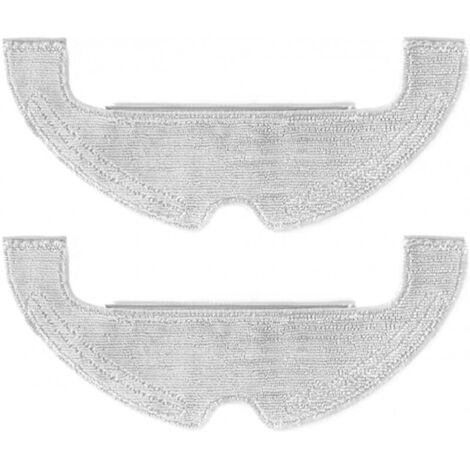 Serpillières Dreame Cleaning Pads gris textile lot de 2 (1/2)