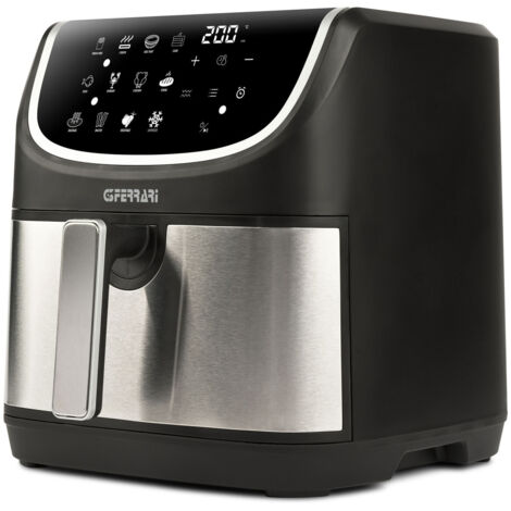 Friteuse à air chaud simple G3 Ferrari G10191 8 L 2200 W Noir, acier inoxydable