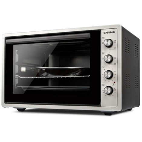 Mini four électrique chaleur tournante 58L – Puissance 1800W – Ventilation pour cuisson rapide – Double vitrage pour isolation thermique – G3 Ferrari - G10154