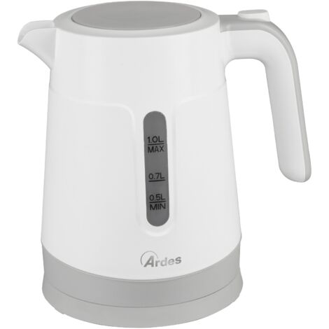 Bouilloire électrique Ardes ARBOL01 1 L 2200 W Blanc (1/4)