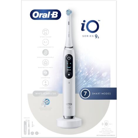 Oral-B iO 9S Adulte Brosse à dents rotative oscillante Noir