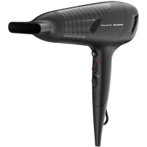 Rowenta X KARL LAGERFELD Studio Dry sèche-cheveux noir