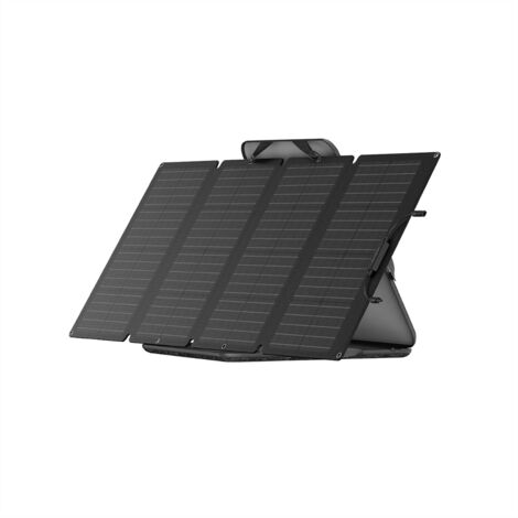Ecoflow – Panneau solaire 160W – IP68 – Installation facile sur toit ou sol – Compatible avec toutes marques – Énergie renouvelable
