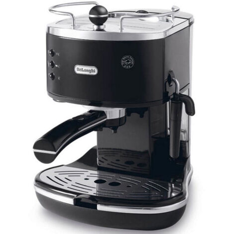 Delonghi – Machine à espresso 15 bars 1100W pour 2 tasses – Chaudière inox – Réservoir 1,4L – ECO311BK (1/5)
