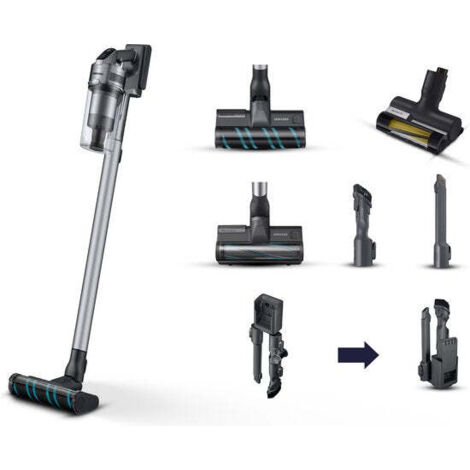 Samsung VS20B75ACR5 Aspirateur Balai Sans Fil Argenté (1/5)
