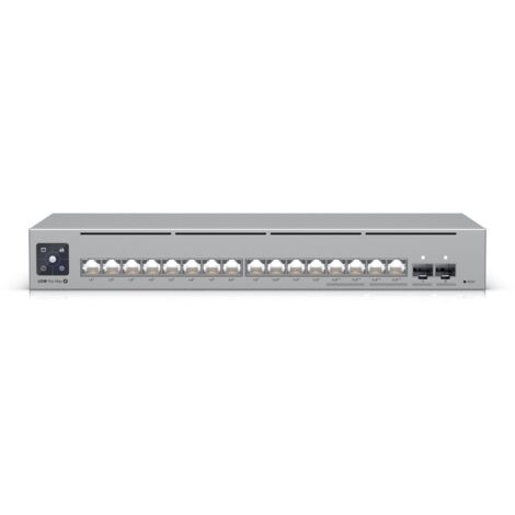 Ubiquiti Pro Max 16 PoE Géré L3 Gigabit Ethernet (10/100/1000) Connexion Ethernet, supportant l'alimentation via ce port (PoE) Gris (1/5)