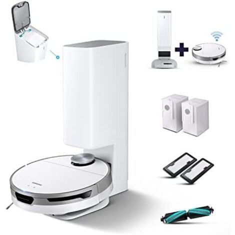 Samsung VR8500T robot aspirateur 0,3 L Sans sac Blanc