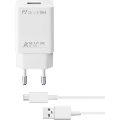 Cellularline Adaptive Fast Charger Kit 15W - Micro USB - Samsung (1/5)