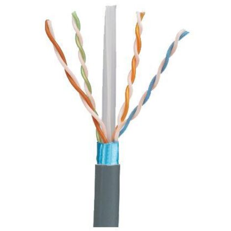Cat6A CMR Bulk Ethernet Cable - 1000ft, Solid UTP, 23AWG, ETL Listed