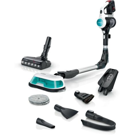 Bosch BCS71HYG4 aspirateur balai et balai électrique Batterie Sec&humide HEPA Sans sac 0,3 L 23,5 W Noir, Blanc 3 Ah (1/5)