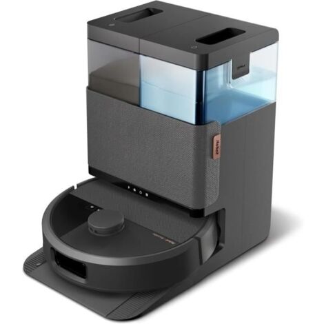 Irobot – Aspirateur robot avec aspiration 7000 Pa et lavage – Double fonction avec lingettes rotatives – Station AutoWash pour nettoyage automatique