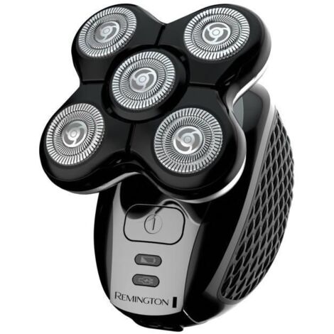 Rasoir électrique rotatif 5 lames – Rasage rapide et net – Étanche – Autonomie 50 min – Compatible à sec et sous la douche – Remington