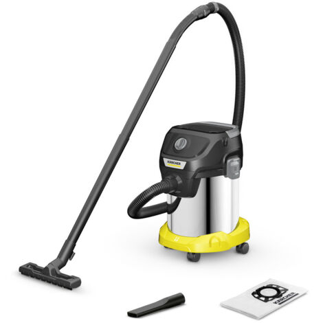 Kärcher – Aspirateur à cendre 1000W – Capacité 17L – Réservoir acier inoxydable – Fonction soufflerie pour zones difficiles (1/5)
