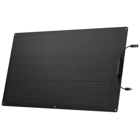 Ecoflow – Panneau solaire flexible 100W – Léger 2,3 kg – Indice d'étanchéité IP68 – Flexibilité 258° pour surfaces courbes