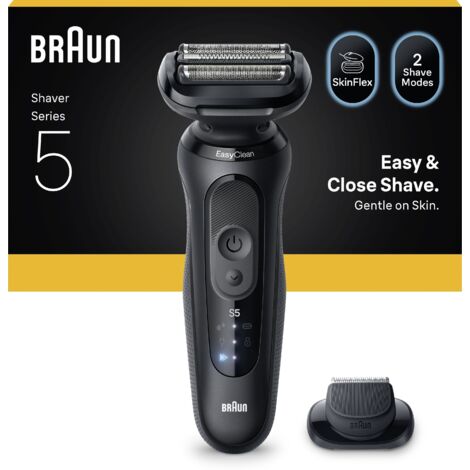 Braun Series 5 52-N1200S Rasoir à grille Tondeuse Noir