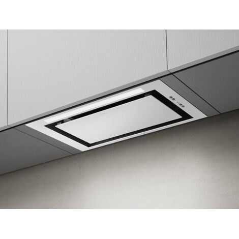 Elica – Hotte décorative intégrée 72 cm – Puissance d'extraction 650 m³/h – Système d'aspiration périphérique – Commandes électroniques