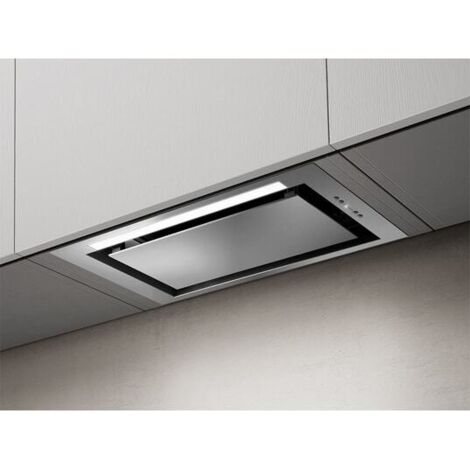 Elica – PRF0092333 – Groupe filtrant 60 cm – Filtre à charbon pour cuisine – Débit d'air 600 m³/h – Intégration discrète et design moderne