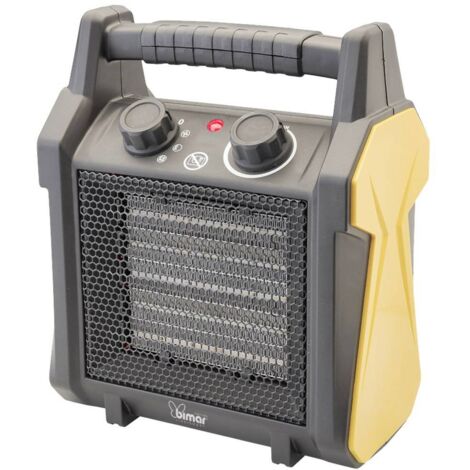 Bimar HP119 Intérieure Noir, Jaune 3000 W Chauffage de ventilateur électrique (1/3)